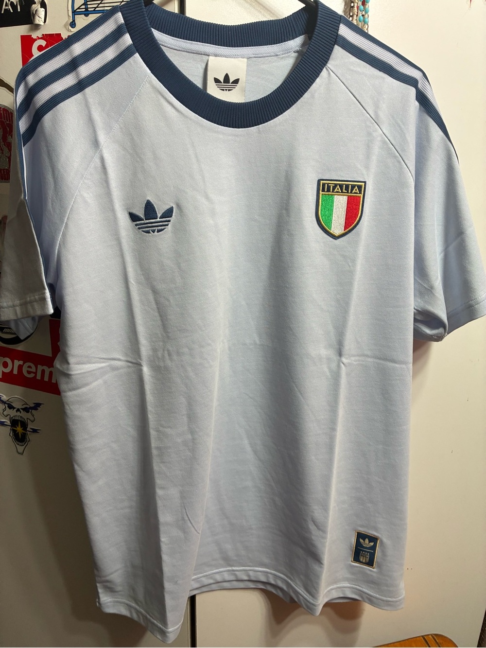 Italy Adidas Originals T-Shirt Size Large